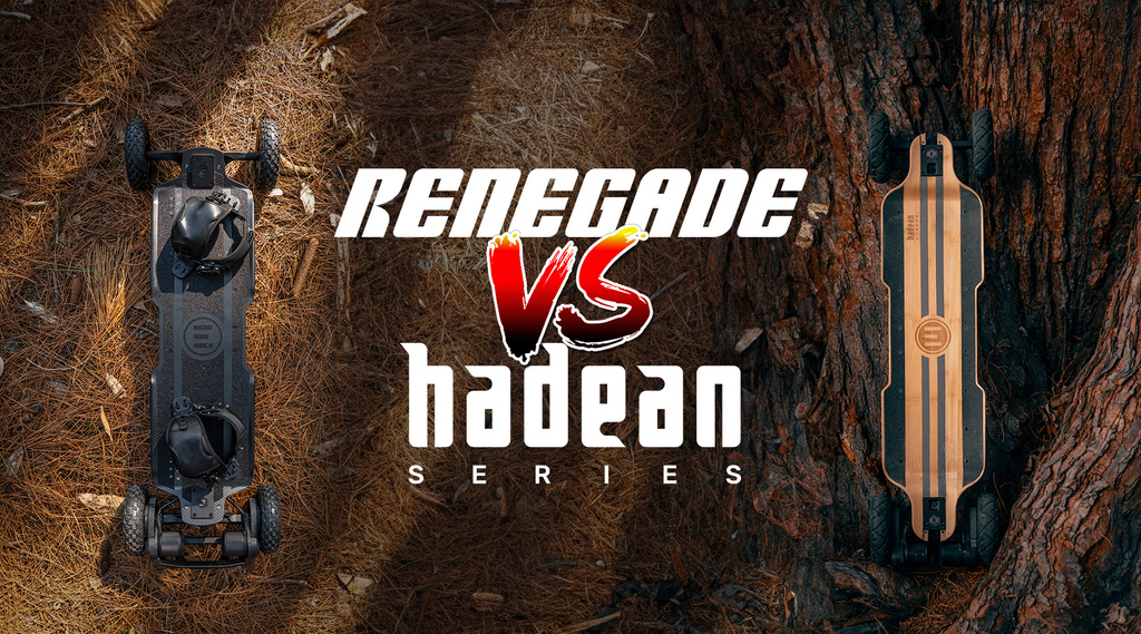 Hadean vs. Renegade: Choosing the Ultimate Electric Skateboard!