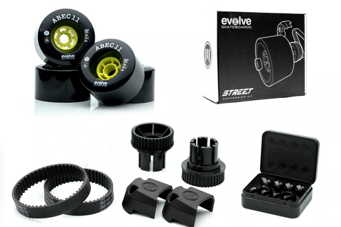 Evolve/ABEC 107mm Street Conversion Kit