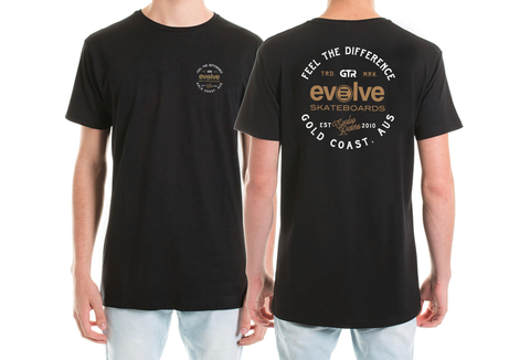 Evolve Riders T-Shirt - Evolve Skateboards Australia