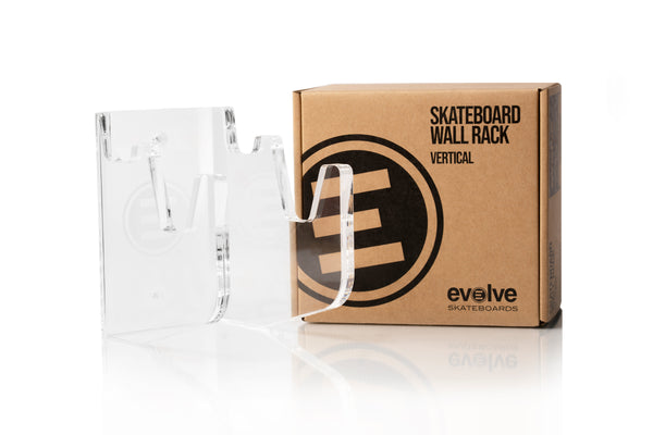 The Annex Wall Mounted Skateboard And Longboard Rack With Bottom Accessory Hooks | Adjustable Heavy-Duty Hardwood | Store Up To 5 Boards | Rado Racks - View #2